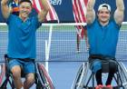 El argentino Gustavo Fernández es campeón del dobles sobre silla de ruedas del US Open