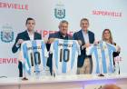 En el Predio Lionel Andrés Messi, la AFA presentó un nuevo sponsor regional