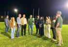 Calvo visitó el predio del Círculo Rafaelino de Rugby