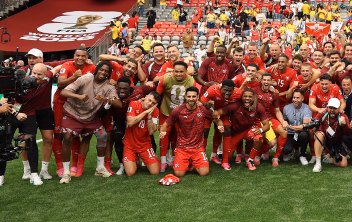 Suiza llegará al partido de cuartos de final con un alargue y un largo viaje