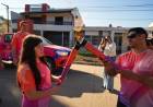 Juegos Suramericanos 2026: la Antorcha llegó a Villa Ocampo y continúa hacia Reconquista