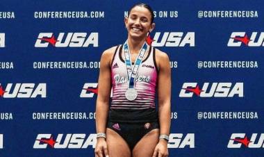 Una santafesina logró récord argentino Sub 23 en salto con garrocha