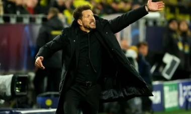 Diego Simeone, picante tras la eliminación del Atlético de Madrid en Champions League: “Nadie la vio”
