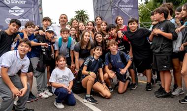 Javkin destacó la convocatoria y el impacto de los Juegos Crear durante la 2° jornada del megaevento deportivo