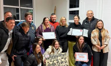 Merecido reconocimiento a Hugo Riberi de la Liga Rafaelina de Fútbol