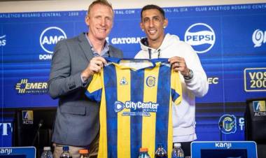 Ángel Di María vuelve a Rosario: "Era lo que soñaba, jugar otra vez en Central"