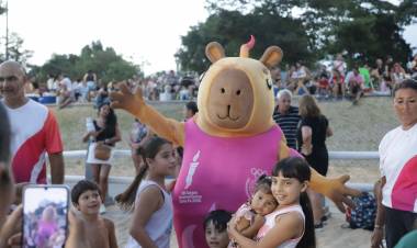 Música en la Laguna: cientos de santafesinos disfrutaron del show de El Brujo Ezequiel este sábado