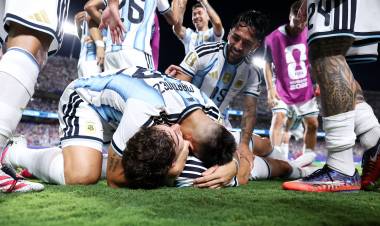 Lautaro Martínez: "El pase a semifinales era nuestro objetivo"