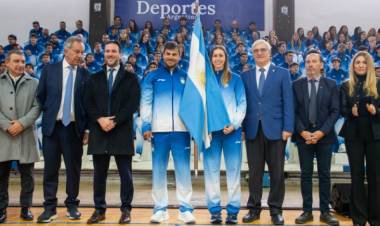 Rosario dijo presente en la despedida de la delegación argentina que competirá en los Juegos Suramericanos Santa Fe 2026