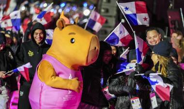Ante 250 mil personas, Santa Fe abrió sus Juegos Suramericanos con una gran fiesta de música y deporte