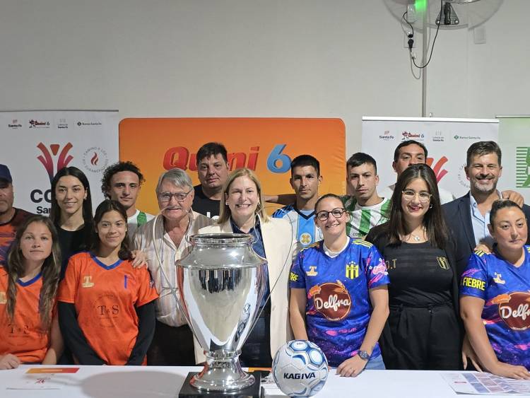 La Copa Santa Fe se presentó en Gálvez: “Queremos que la provincia sea la capital deportiva de Argentina”