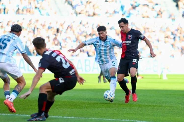 Racing le ganó a Newell's y quedó tercero en la Zona A del Torneo Apertura 2025