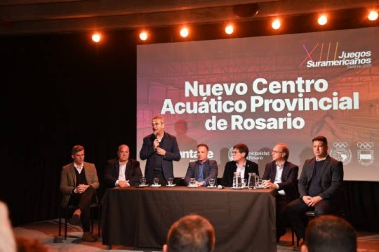 En plena zona sur, Rosario tendrá un Centro Acuático de nivel internacional