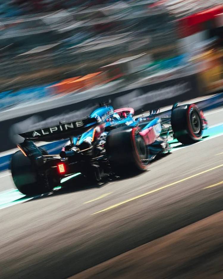 Colapinto sufrió problemas en su Alpine y largará 19º en el GP de España de Fórmula 1