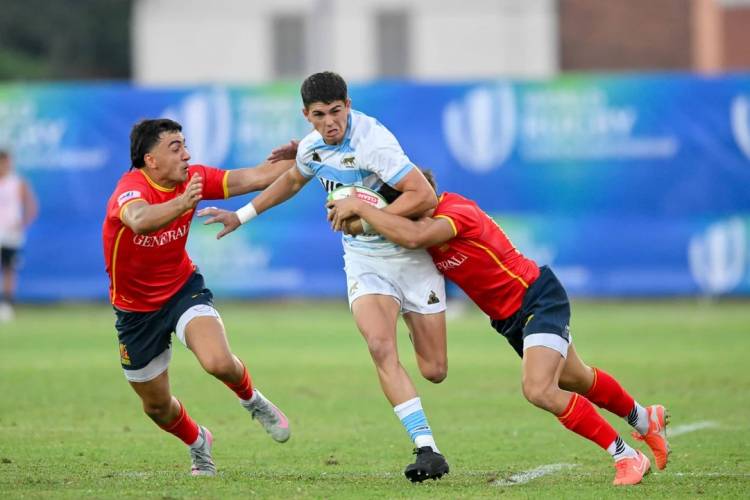 Los Pumitas remontaron un 7-30 y vencieron a España en el Mundial Sub-20