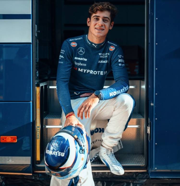 Se cumple un año desde que Williams anunció que Franco Colapinto correría en la Fórmula 1