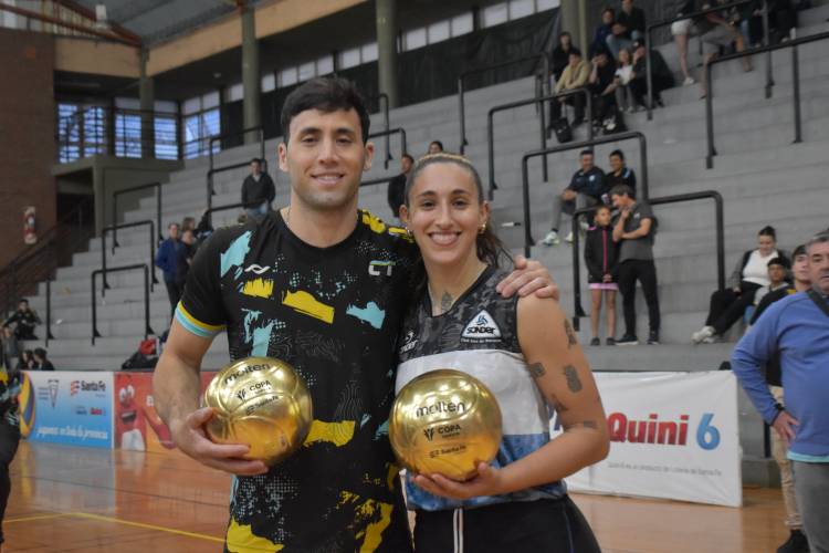 Citta y Sonder campeones de la Copa Santa Fe de Voley