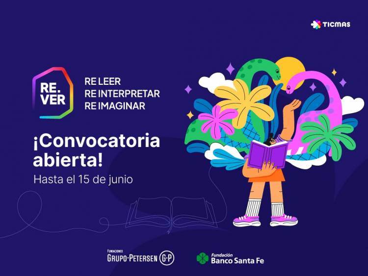 Fundación Banco Santa Fe lanza una nueva edición de RE.VER, una experiencia educativa para resignificar la lectura en escuelas secundarias
