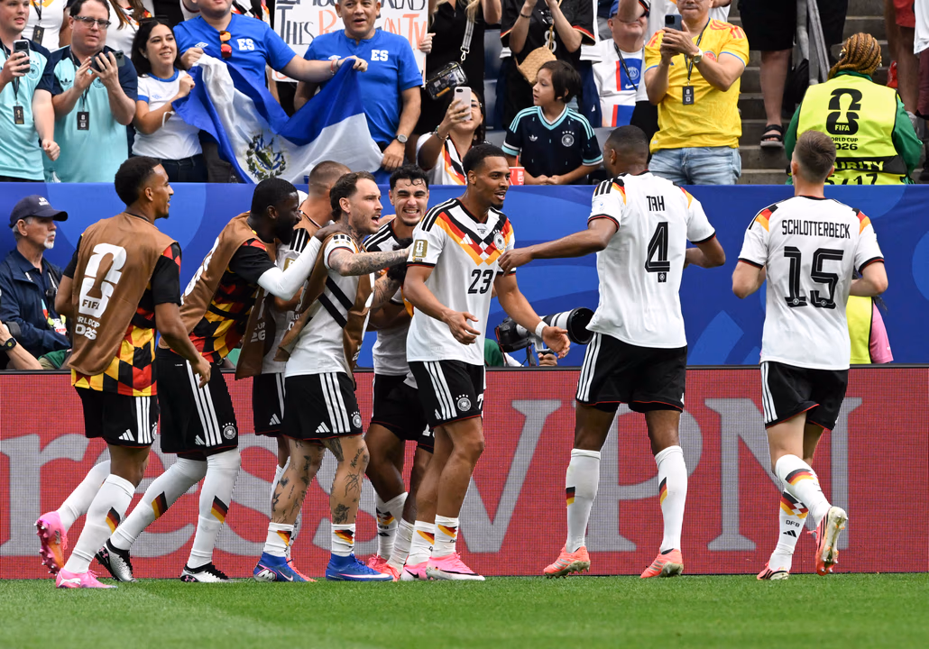 Alemania goleó a Curazao en el Mundial 2026