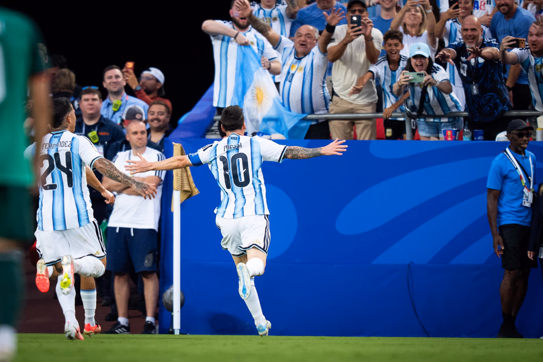 Con Messi como bandera, la Selección argentina demostró que sigue con hambre de gloria