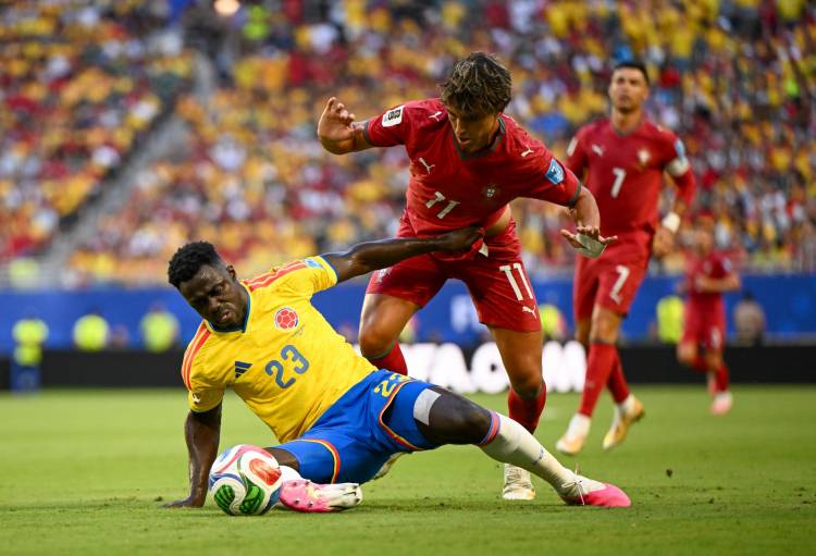 Colombia igualó 0-0 ante la Portugal de Cristiano Ronaldo y se quedó con la primera posición en el Grupo K