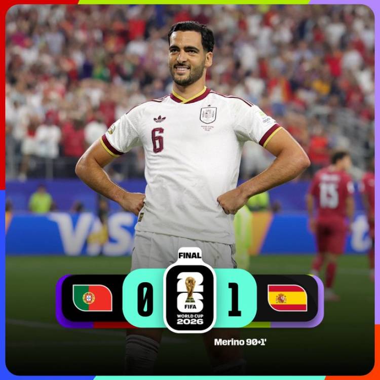 España se lo ganó sobre la hora a la Portugal de Cristiano Ronaldo y avanzó a cuartos de final en el Mundial 2026