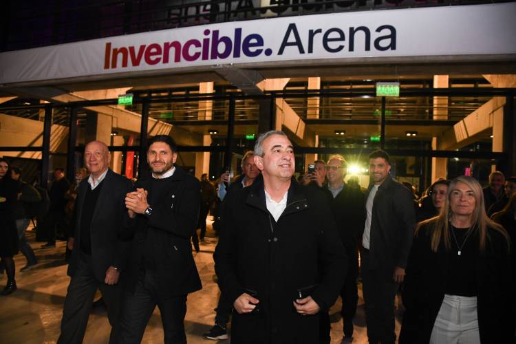 Javkin en la inauguración del Invencible Arena: «Tan grande como esta obra es la grandeza que le espera a Rosario»