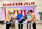 Calvo participó de la inauguración de obras en 9 de Julio de Humberto Primo