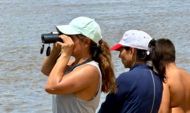 Santo Tomé fue sede de la primera fecha del Campeonato Argentino de Aguas Abiertas