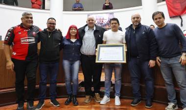 Luis Miguel Rodríguez deportista destacado de Santa Fe