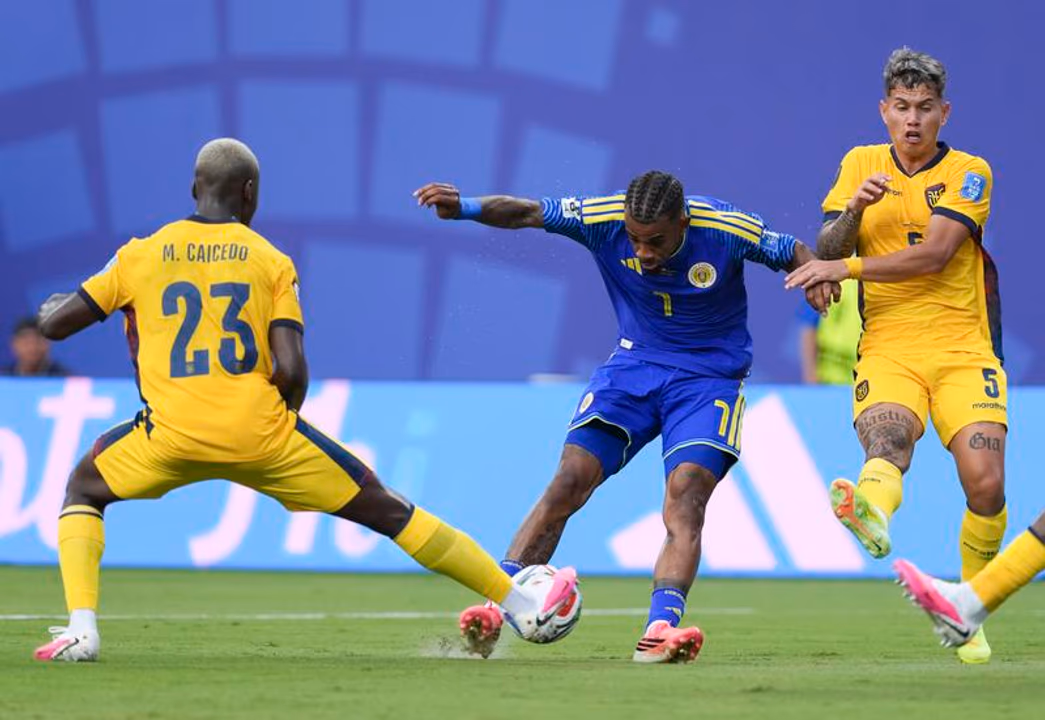 Histórico punto de Curazao ante Ecuador en el empate 0 a 0 en su primera participación