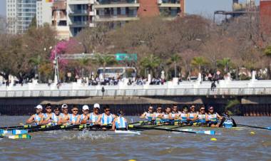 Rosario volvió a subir al podio: medallas de plata para remeros de la ciudad en los Juegos Suramericanos