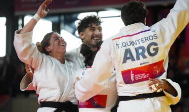 Judo: Brasil se quedó con el oro y Rosario vivió una jornada especial con los equipos mixtos