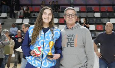 Emma Oldani y Tomás Bruzzo elegidos como los mejores jugadores de la final de Copa Santa Fe