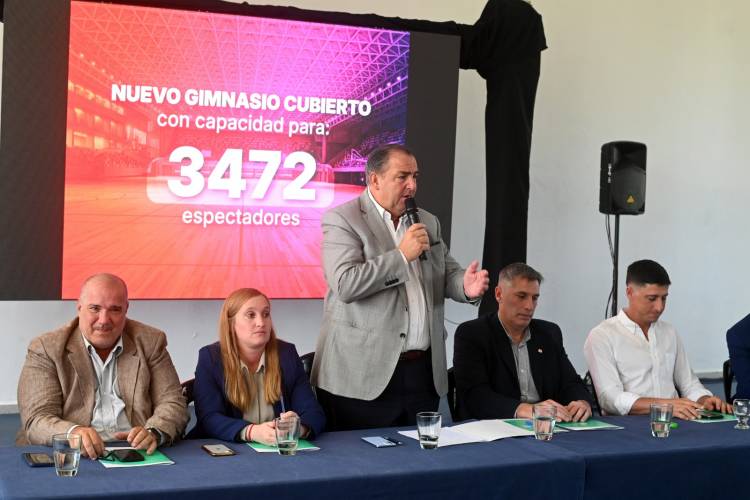 Juegos Suramericanos: Poletti participó de la licitación para construir el Microestadio CARD