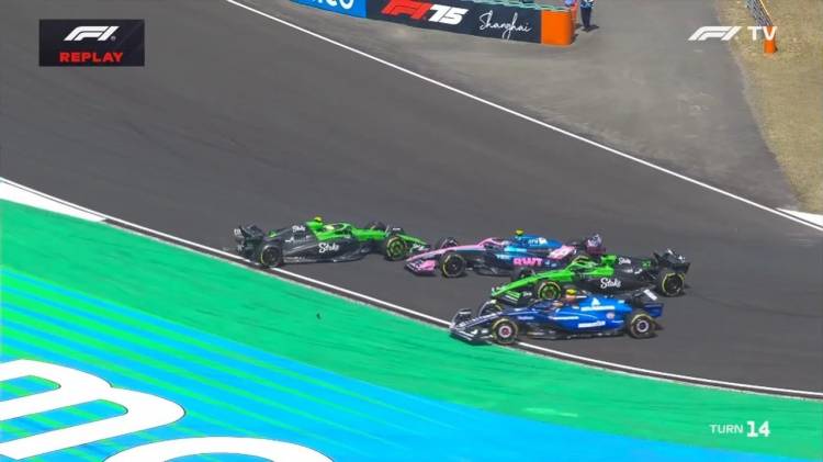Así fue el nuevo choque de Jack Doohan en la carrera sprint del Gran Premio de China