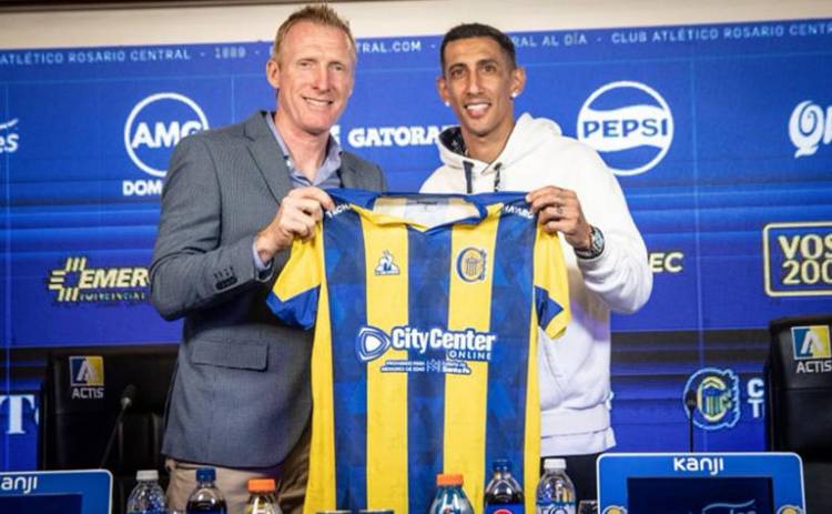 Ángel Di María vuelve a Rosario: "Era lo que soñaba, jugar otra vez en Central"