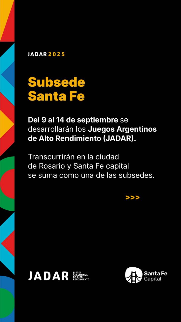 Presentan los JADAR 2025 en Santa Fe Capital