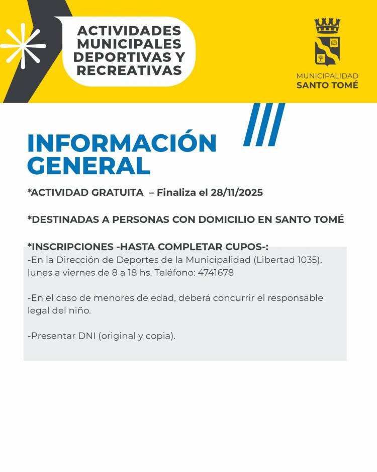 La Municipalidad invita a participar de los talleres de ajedrez en Santo Tomé