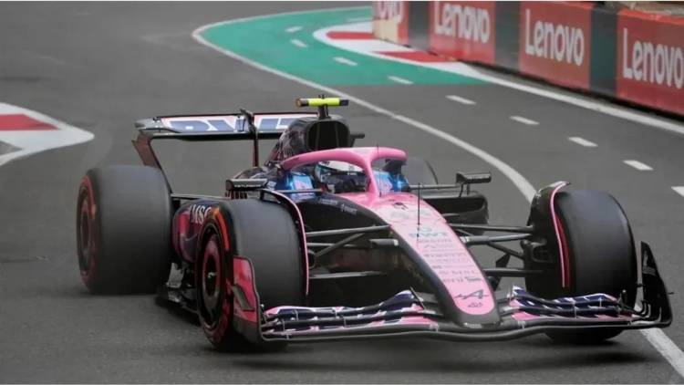 Colapinto quedó eliminado en la Q1 y largará 18° en el GP de Singapur