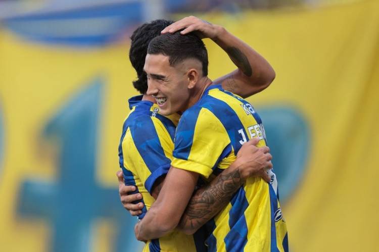 Con una asistencia de Di María, Rosario Central venció a Sportivo Belgrano