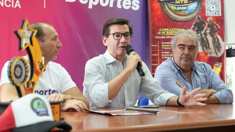 Provincia presentó la Copa Lotería de Santa Fe de Mountain Bike