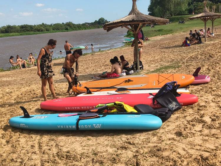 La Municipalidad invita a acompañar la 2ª Competencia Interna de SUP en el Balneario Brigadier Estanislao López