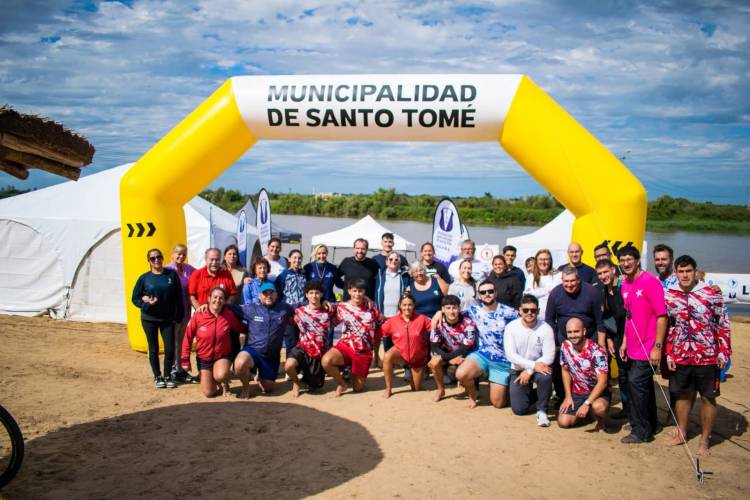 Santo Tomé fue sede de la final del Campeonato Argentino de Aguas Abiertas 2026