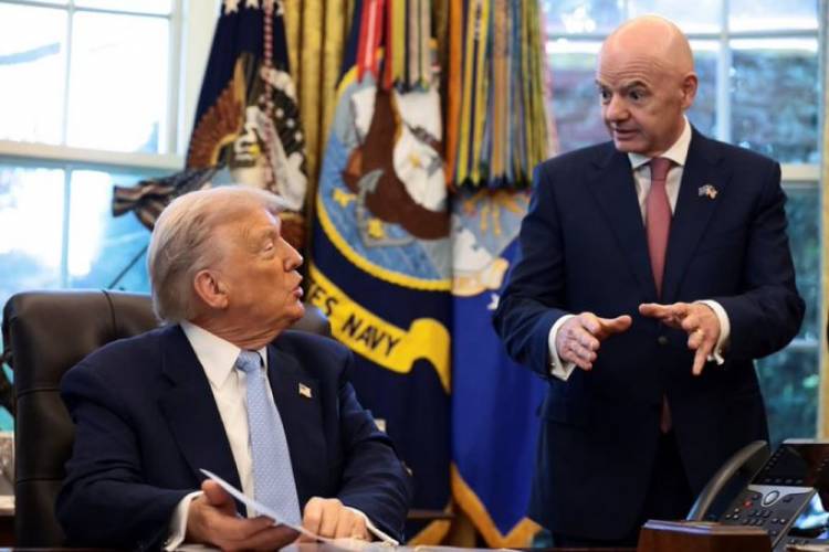 Trump entregará el trofeo de la final del Mundial 2026 junto a Gianni Infantino