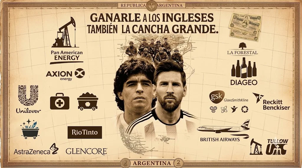 Ganarle a los ingleses en la cancha grande