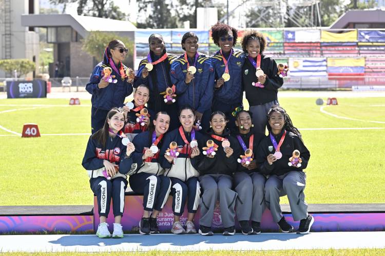 Atletismo: Colombia dominó el primer turno del viernes en Santa Fe