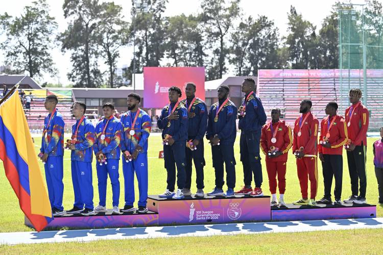 Atletismo: Colombia dominó el primer turno del viernes en Santa Fe