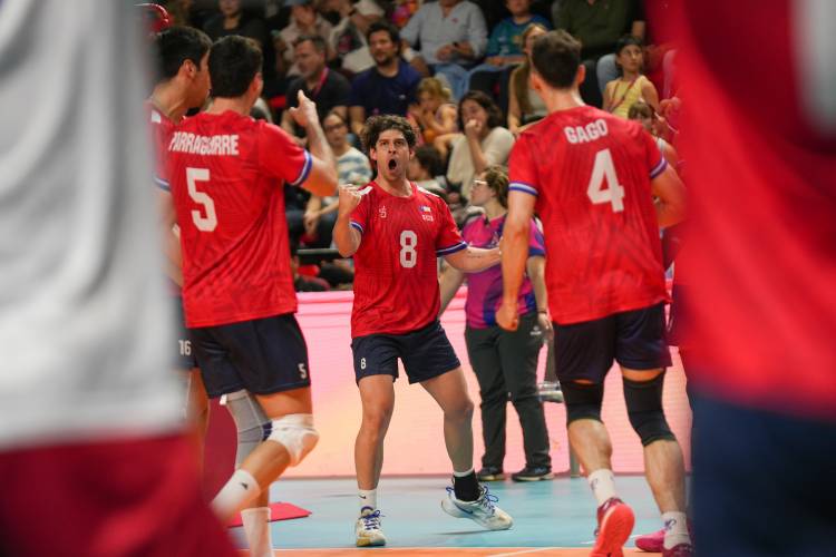 Vóleibol masculino: Chile, Argentina y Colombia completaron el podio en Rosario